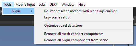 Easy Scene Setup function